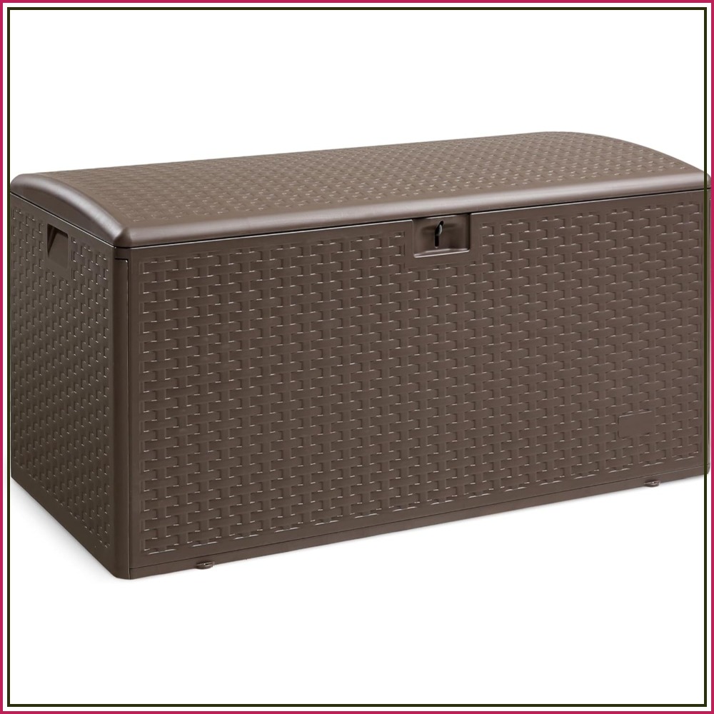Gardening Tools Images - 99 Gal Lockable Weather-Resistant Outdoor Storage