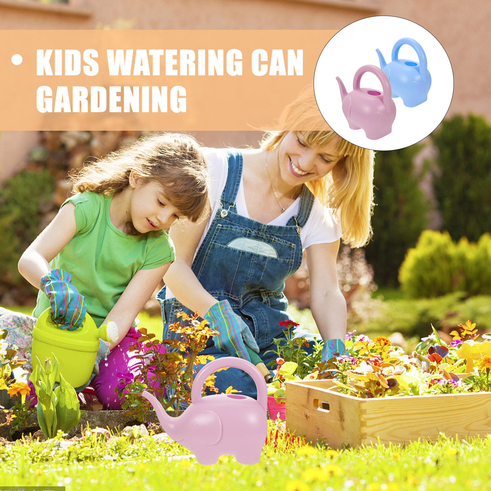 Gardening Tools Cartoon - 2Pcs Candy Color Cartoon Shaped Kids