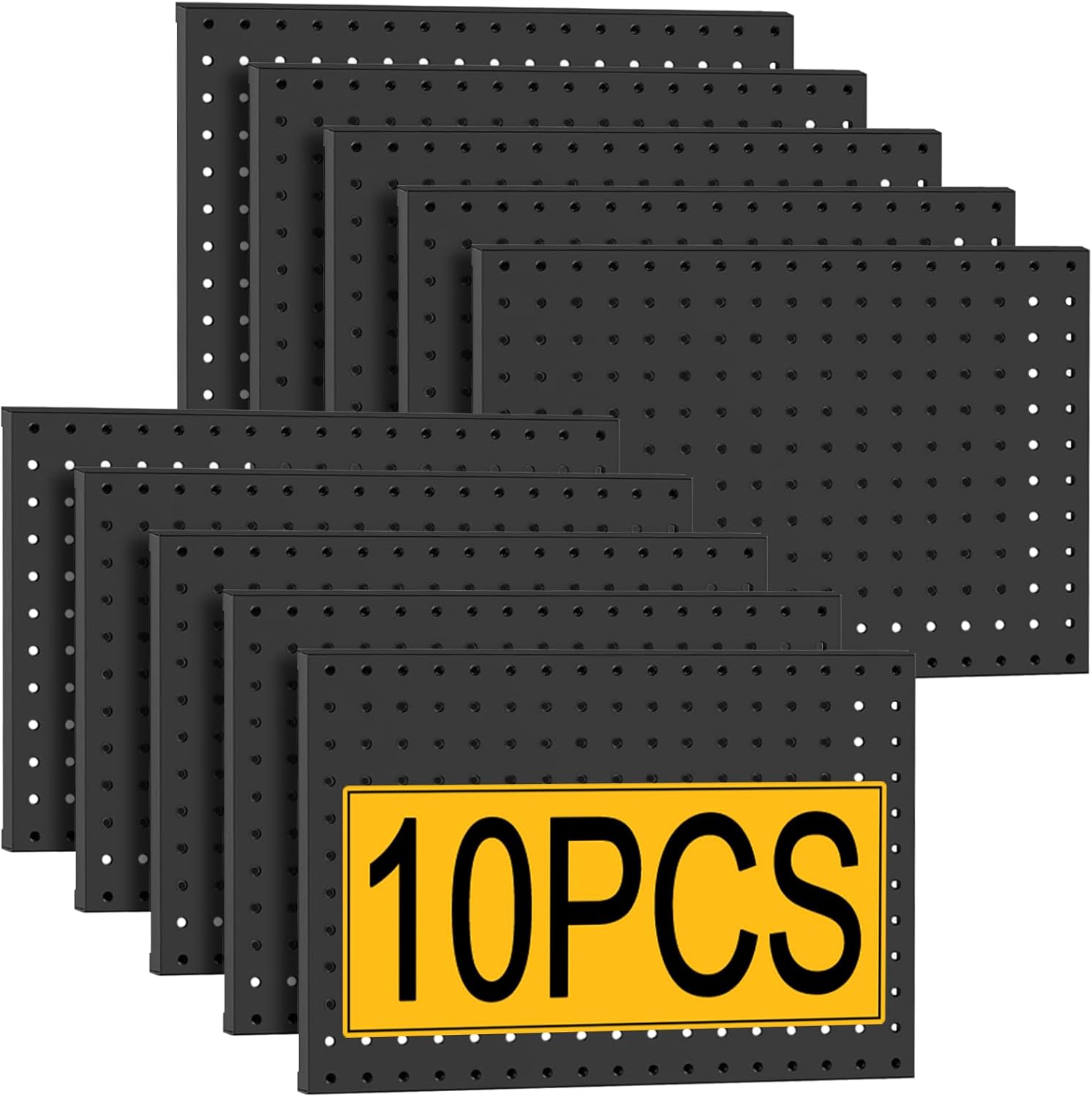 Gardening Tools Images - 10 Pcs Metal Pegboard Panels, Heavy