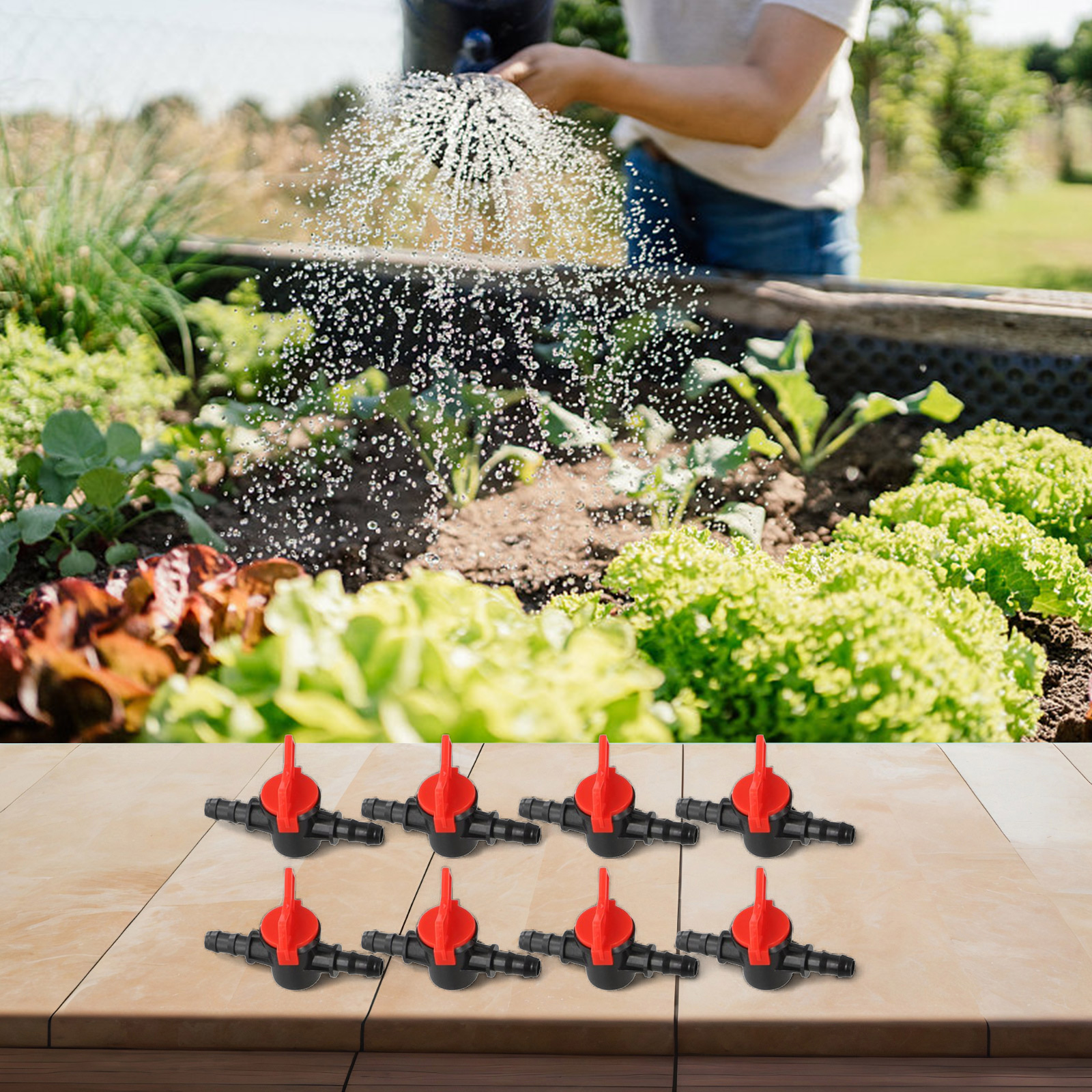 Gardening Tools And Accessories - 8Pcs Garden Hose Faucet Irrigation Water