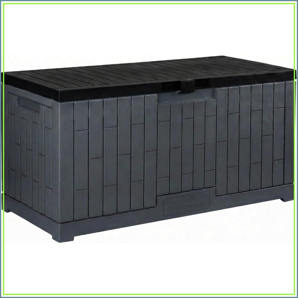 Gardening Tools Images - 120 Gallon Large Deck Box -