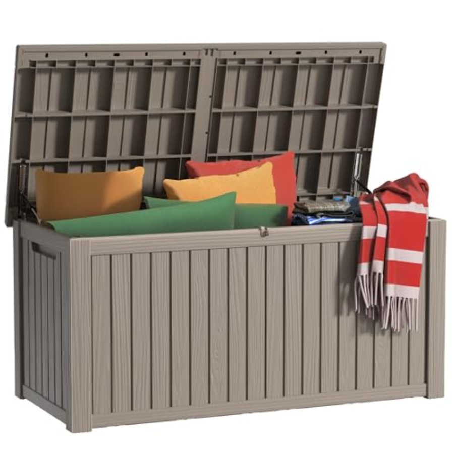 Gardening Tools Box - 200 Gallon outdoor storage box for