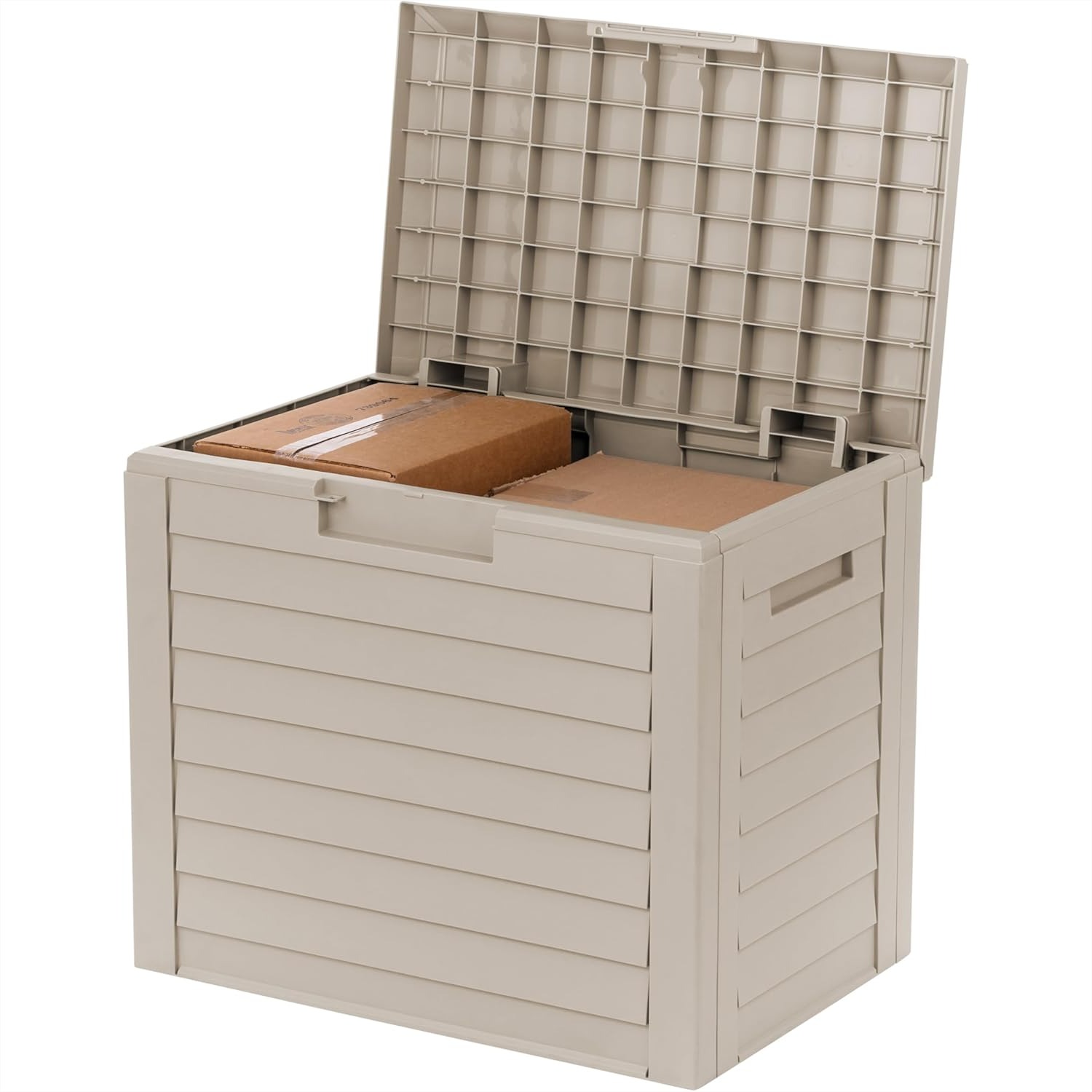 Gardening Tools Images - 35 Gallon Outdoor Deck Storage Box