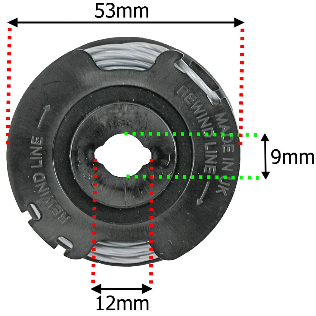 Spool Line and Snap-On Cap for - Gardening Tools Online บทวิจารณ์และราคา