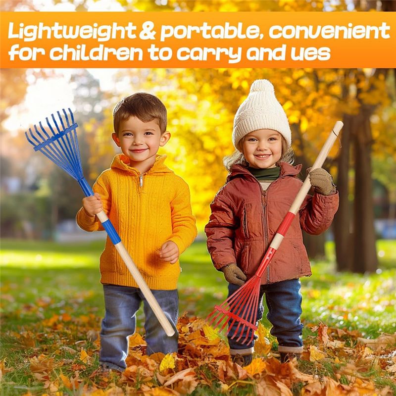 ABWZ-Children's Rake With Hard - Gardening Tools For 10 Year Olds บทวิจารณ์และราคา