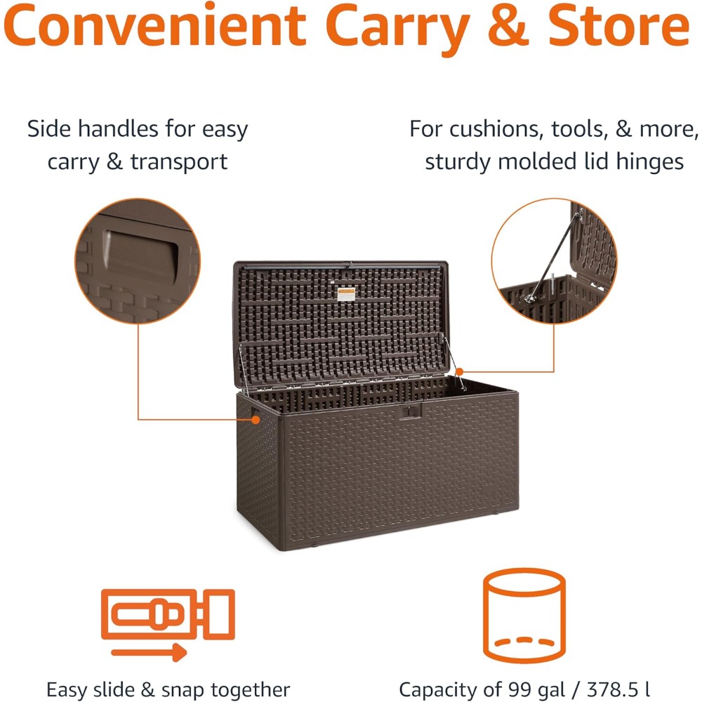 99 Gal Lockable Weather-Resist - Gardening Tools Images บทวิจารณ์และราคา