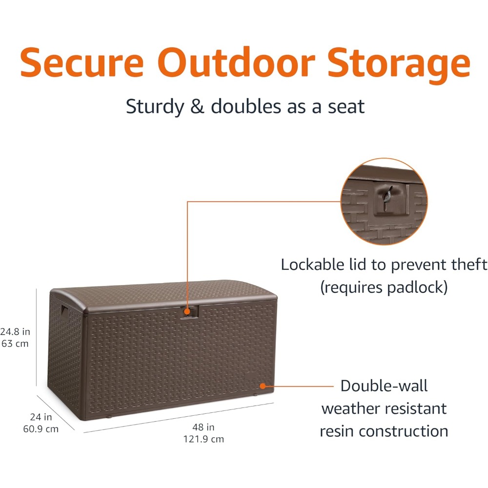 99 Gal Lockable Weather-Resist - Gardening Tools Images บทวิจารณ์และราคา