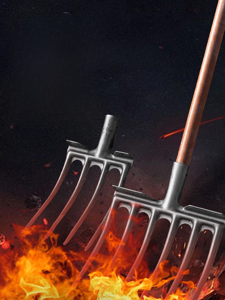 Soil Tilling Fork Farming Tool - Spade Digging Fork บทวิจารณ์และราคา