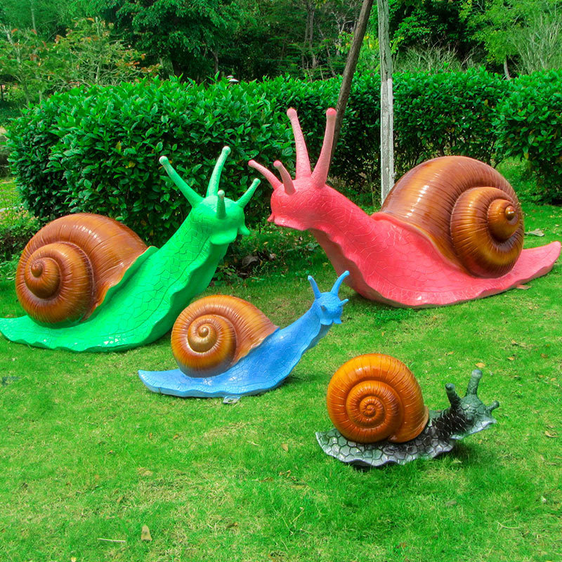 Animal cartoon snail sculpture - Gardening Tools Cartoon บทวิจารณ์และราคา
