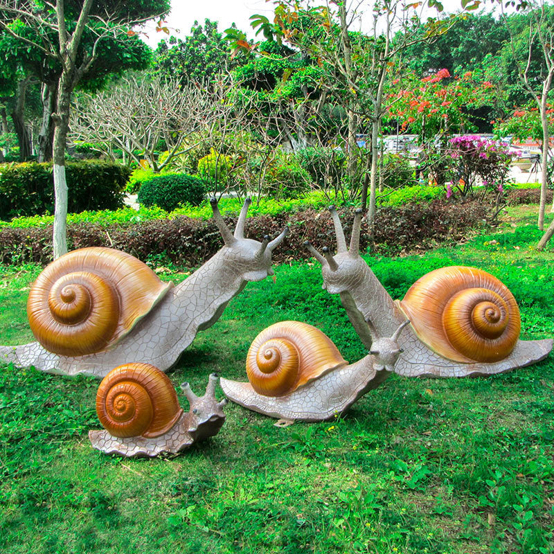 Animal cartoon snail sculpture - Gardening Tools Cartoon บทวิจารณ์และราคา