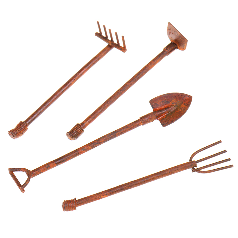 1:12 Scale Dollhouse Miniature - Gardening Tools Toys บทวิจารณ์และราคา