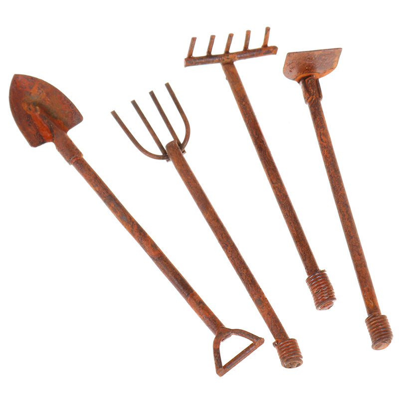 1:12 Scale Dollhouse Miniature - Gardening Tools Toys บทวิจารณ์และราคา