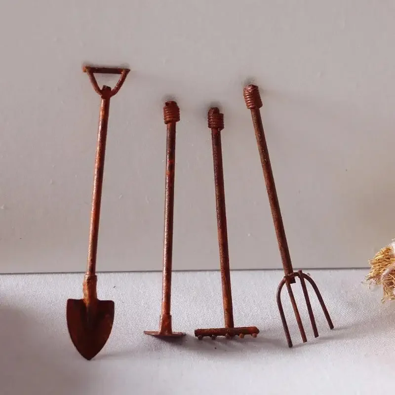 4Pcs/Pack Miniature Garden Too - Gardening Tools Toys บทวิจารณ์และราคา