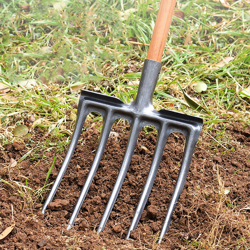 Sturdy High Carbon Steel Diggi - Spade Digging Fork บทวิจารณ์และราคา