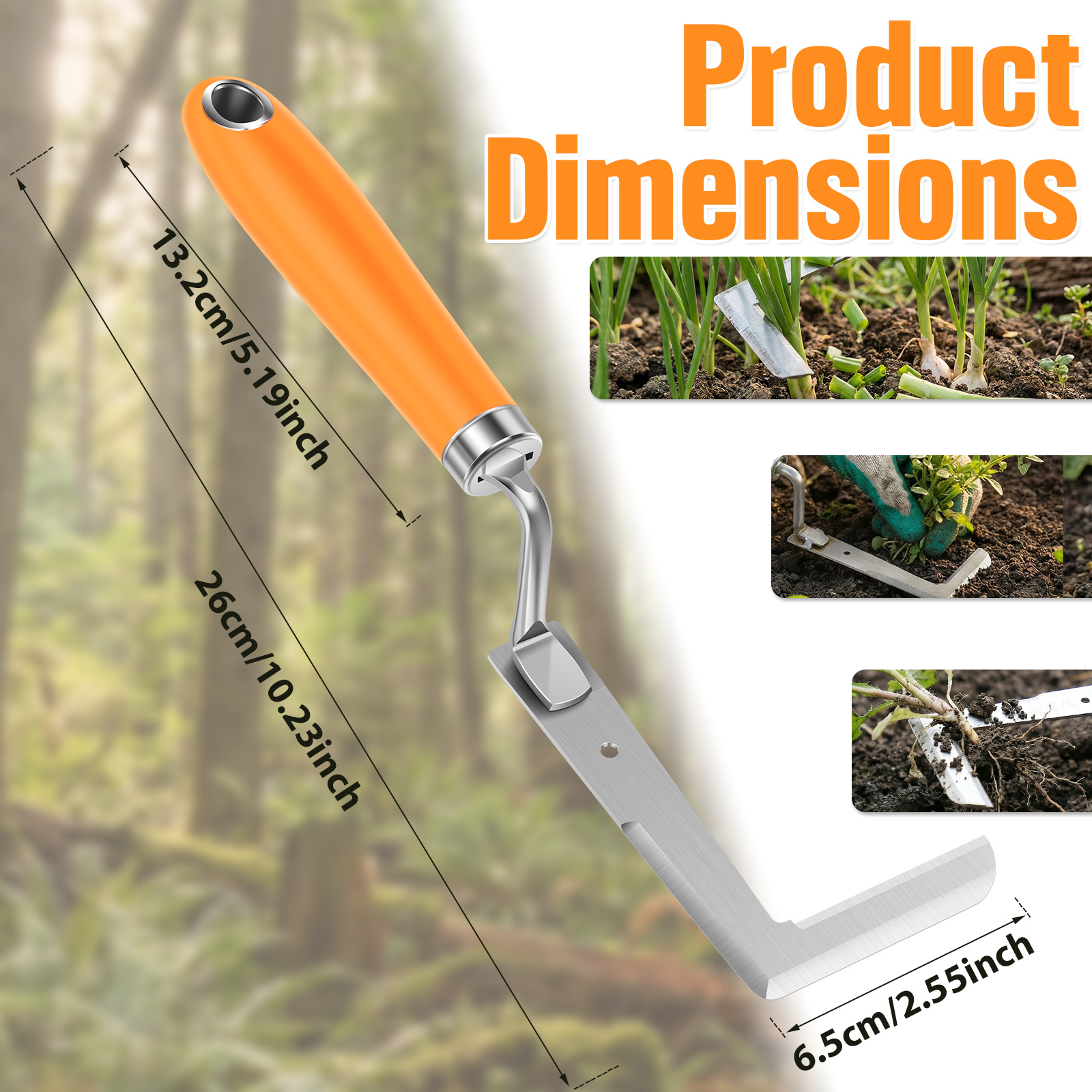 Stainless steel gap weeding to - Gardening Tools Used บทวิจารณ์และราคา