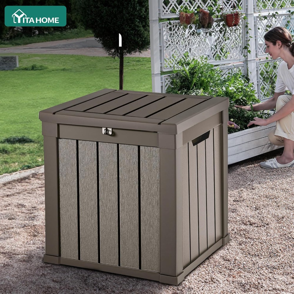 51 Gallon Outdoor Storage Deck - Gardening Tools Images บทวิจารณ์และราคา