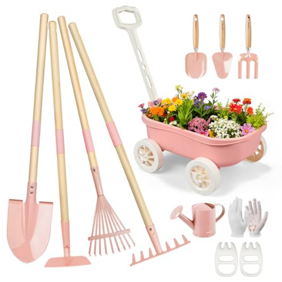 Gardening Set with Wheelbarrow - Gardening Tools In Japan บทวิจารณ์และราคา