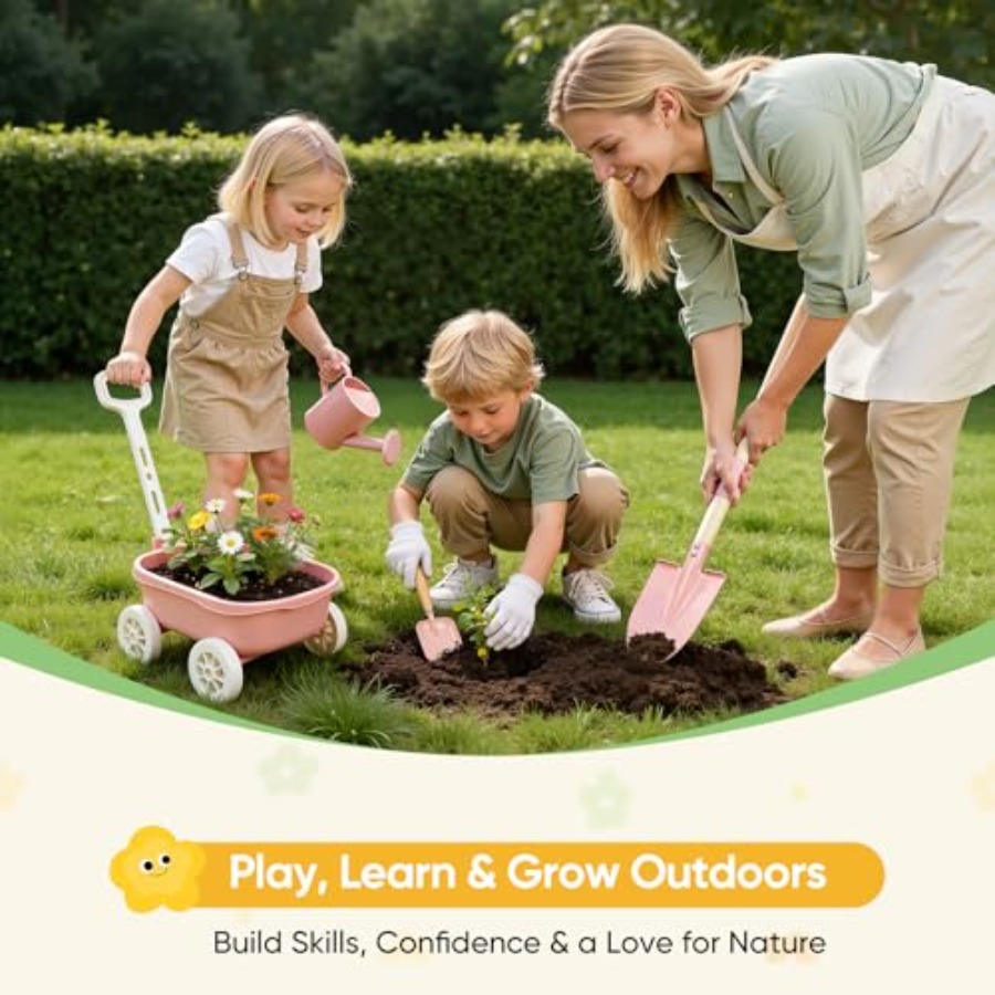Gardening Set with Wheelbarrow - Gardening Tools In Japan บทวิจารณ์และราคา