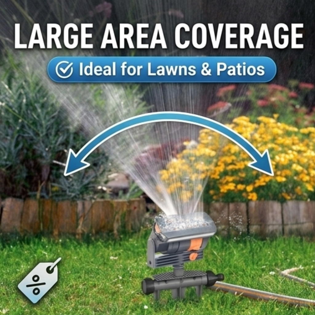 Automatic Oscillating Sprinkle - Gardening Tools And Accessories บทวิจารณ์และราคา