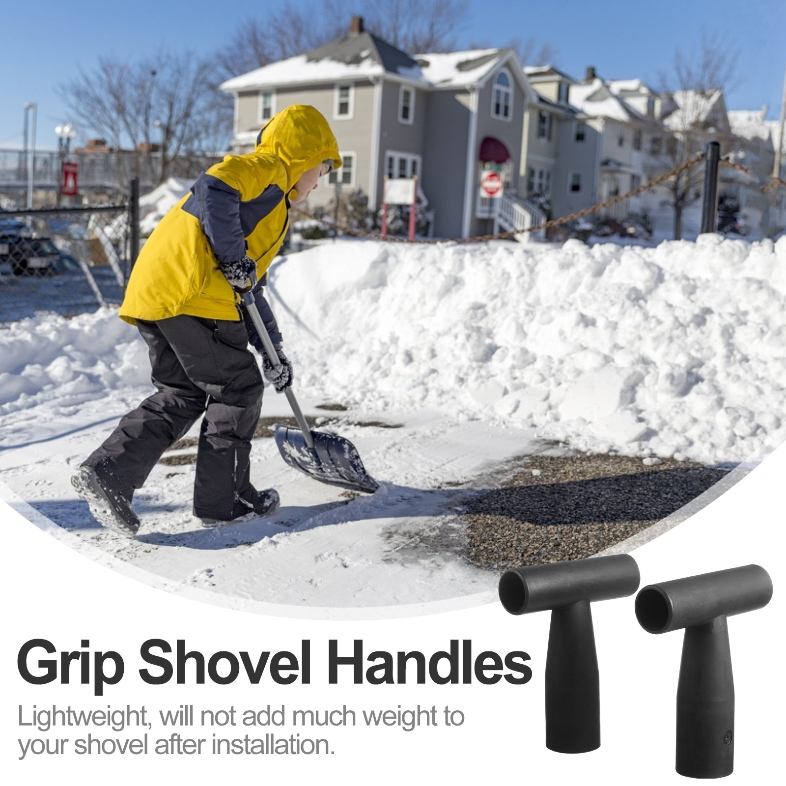 2Pcs T-Shape Replacement Handl - Spade Digging Fork บทวิจารณ์และราคา