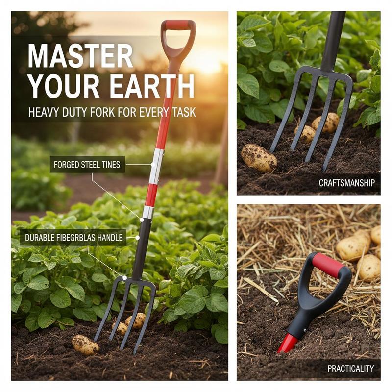 Spading Fork 45 in For Compost - Spade Digging Fork บทวิจารณ์และราคา