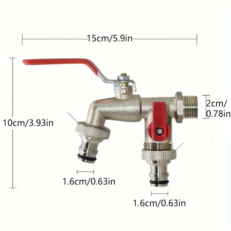 Garden Tools Brass Water Fauce - Gardening Tools Used บทวิจารณ์และราคา