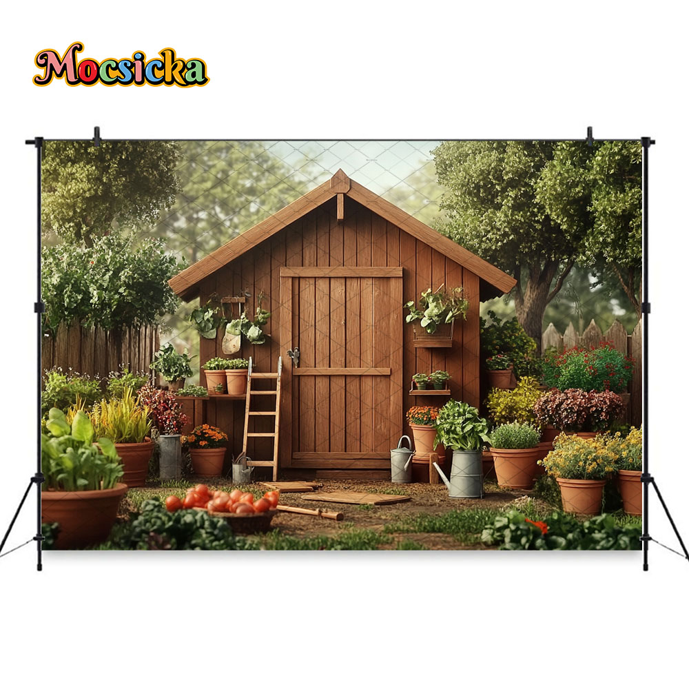 Mocsicka Easter Backdrop Photo - Gardening Tools Photo บทวิจารณ์และราคา