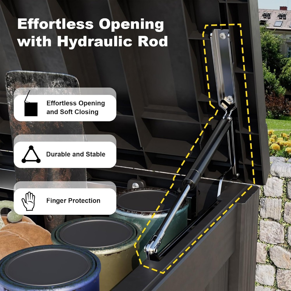 Large Outdoor Storage Box for  - Gardening Tools Box บทวิจารณ์และราคา