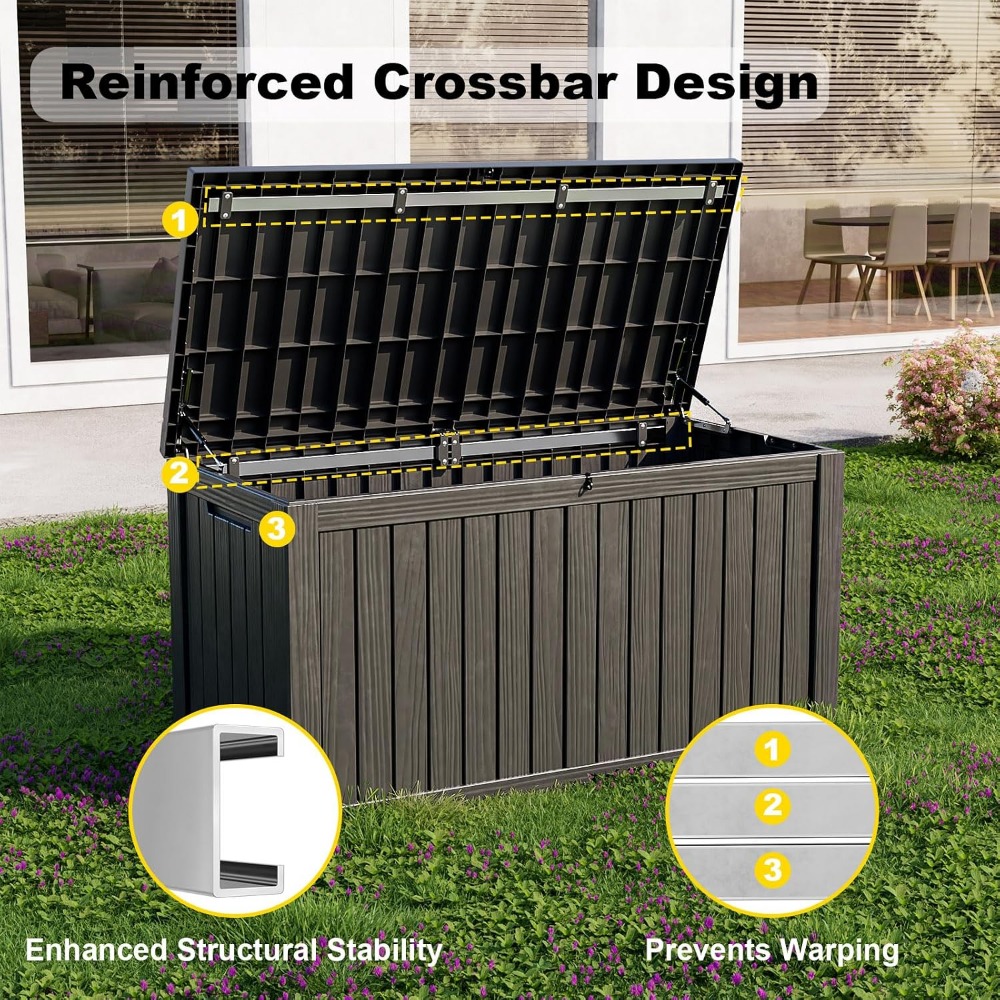 Large Outdoor Storage Box for  - Gardening Tools Box บทวิจารณ์และราคา