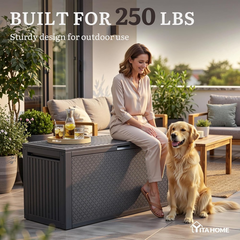 95 Gallon Outdoor Storage Deck - Gardening Tools Images บทวิจารณ์และราคา