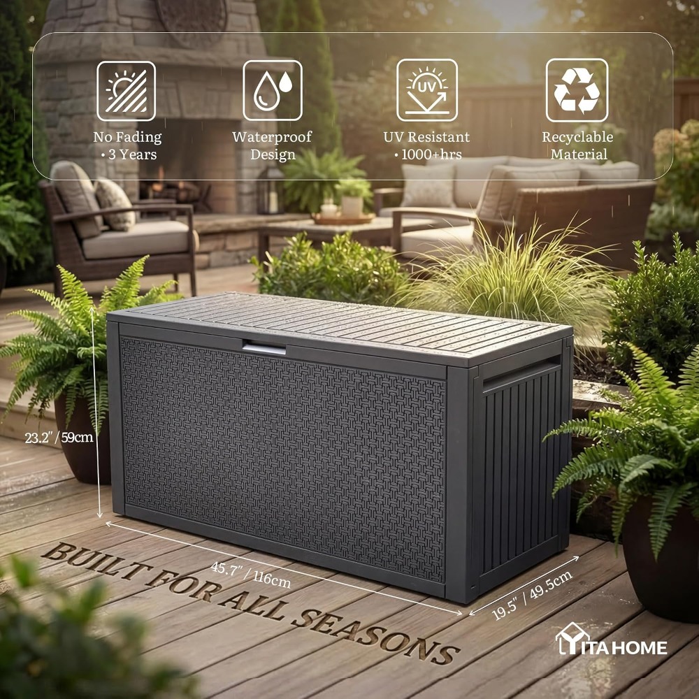 95 Gallon Outdoor Storage Deck - Gardening Tools Images บทวิจารณ์และราคา