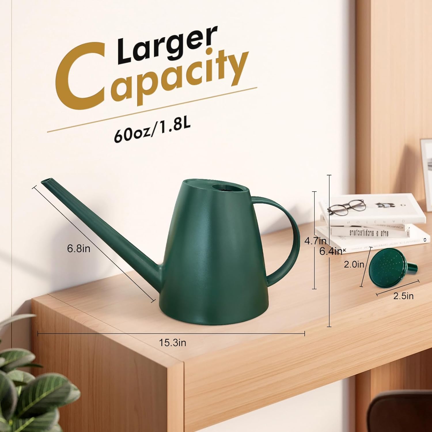 Watering Can for Indoor Outdoo - Watering Can Long Spout บทวิจารณ์และราคา