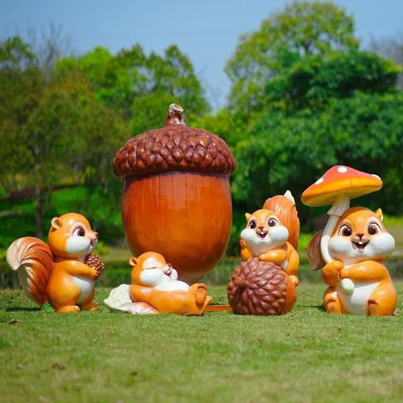 Kindergarten cartoon squirrel  - Gardening Tools Cartoon บทวิจารณ์และราคา