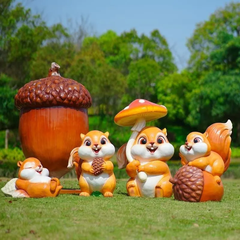 Kindergarten cartoon squirrel  - Gardening Tools Cartoon บทวิจารณ์และราคา