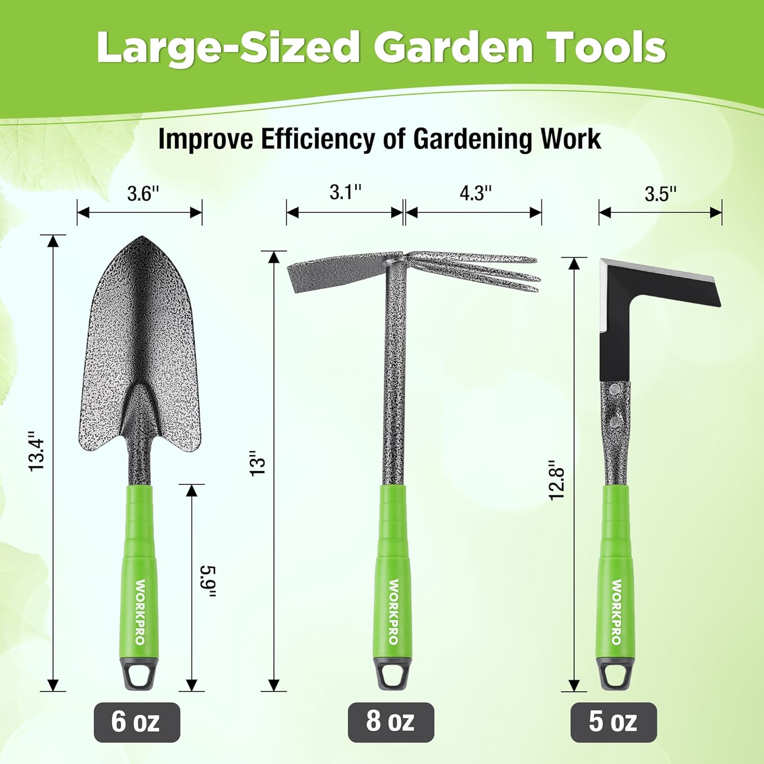 6-Piece Heavy Duty Garden Tool - Gardening Tools Images บทวิจารณ์และราคา