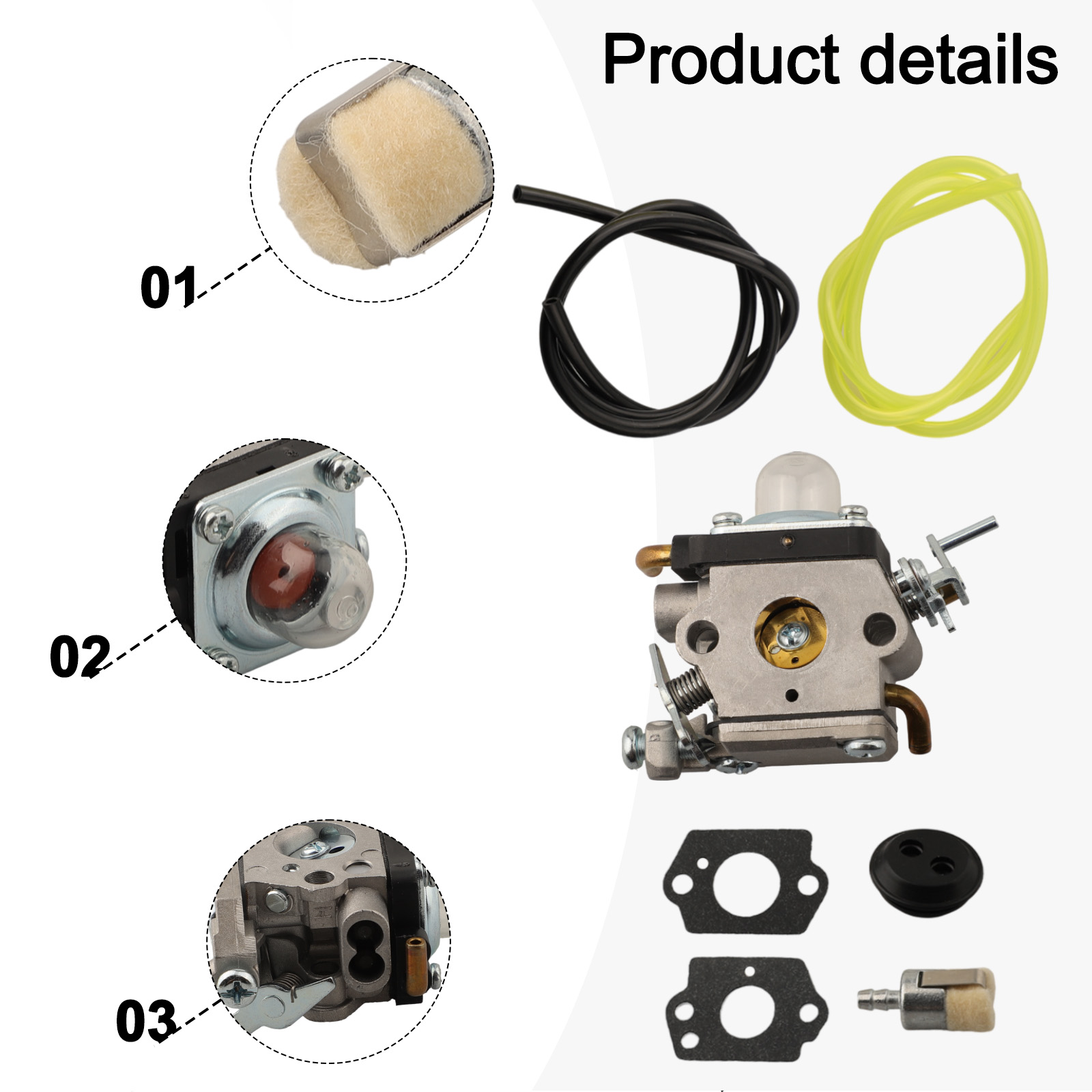 523012401 Carburetor Chainsaw  - Gardening Tools Pictures With Names บทวิจารณ์และราคา