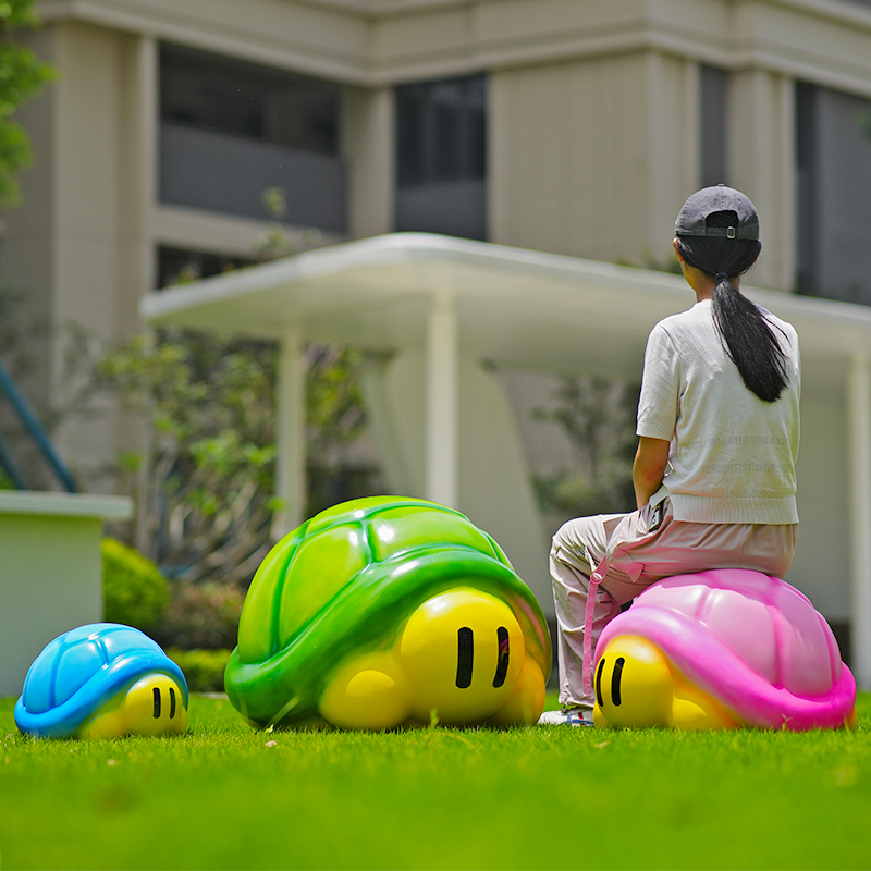 Cartoon turtle fiberglass scul - Gardening Tools Cartoon บทวิจารณ์และราคา