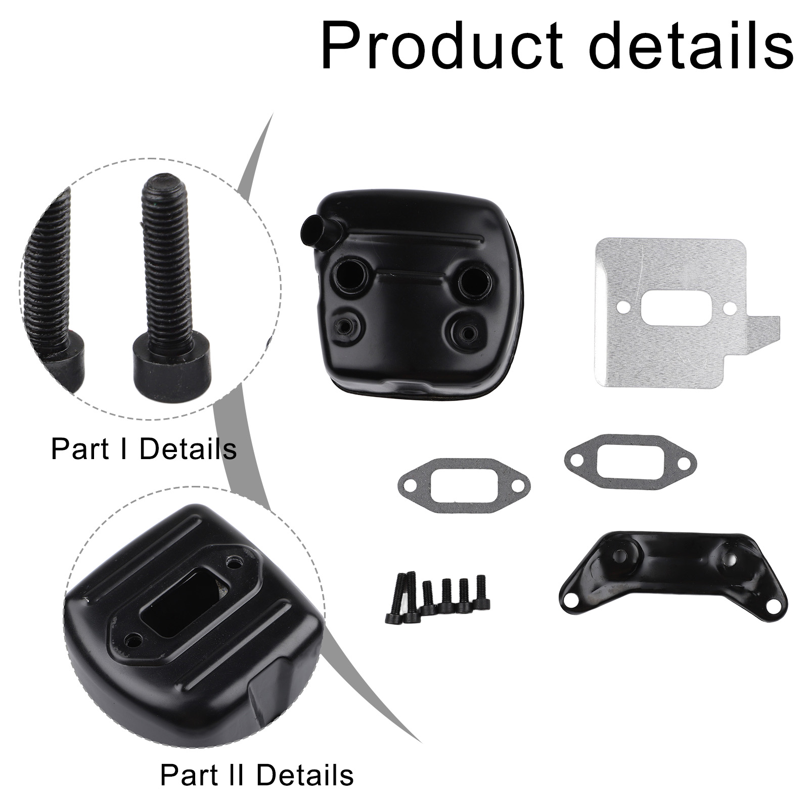 Chainsaw Exhaust Muffler Brack - Gardening Tools Kit For Sale บทวิจารณ์และราคา