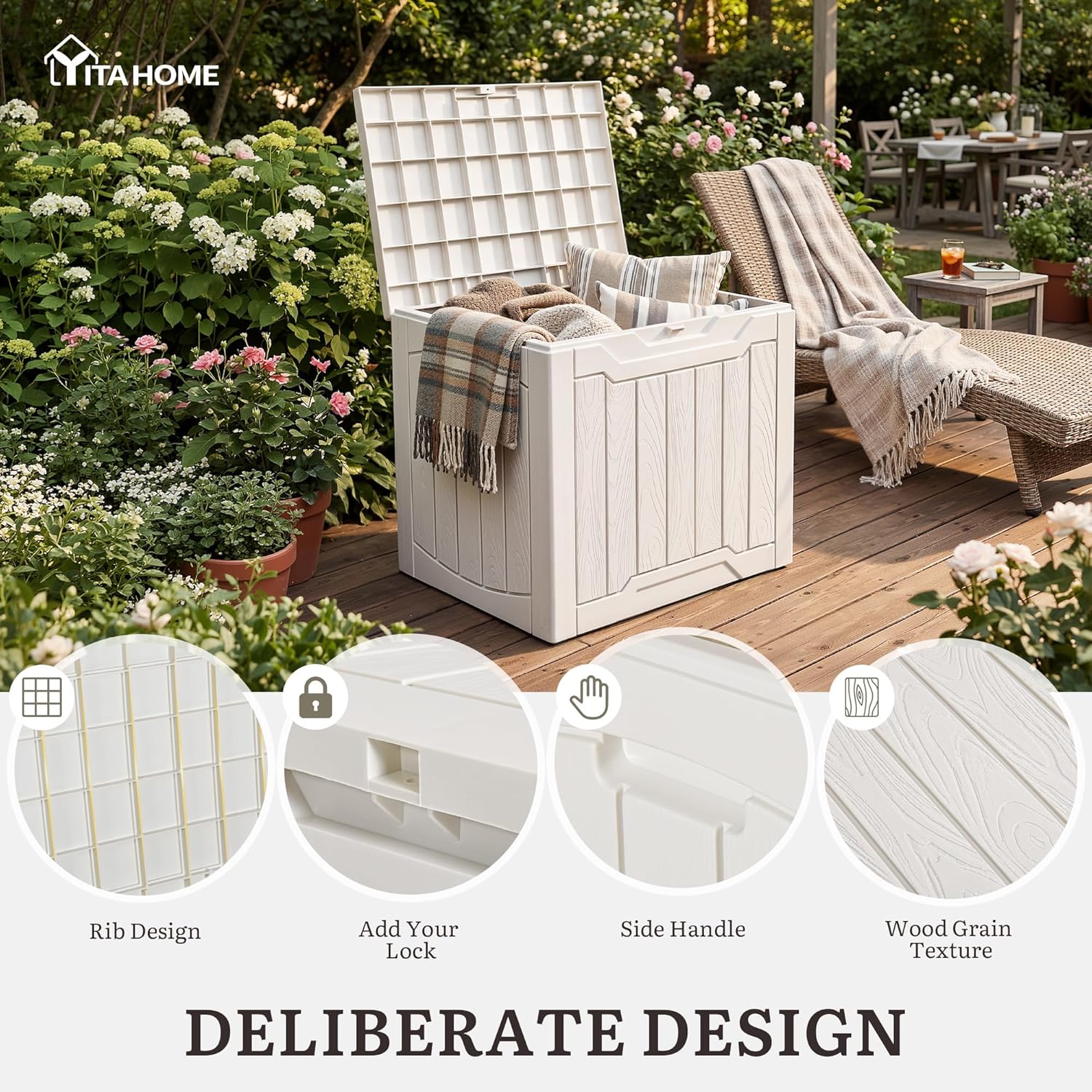 31 Gallon Deck Box Set of 2 Lo - Gardening Tools Images บทวิจารณ์และราคา