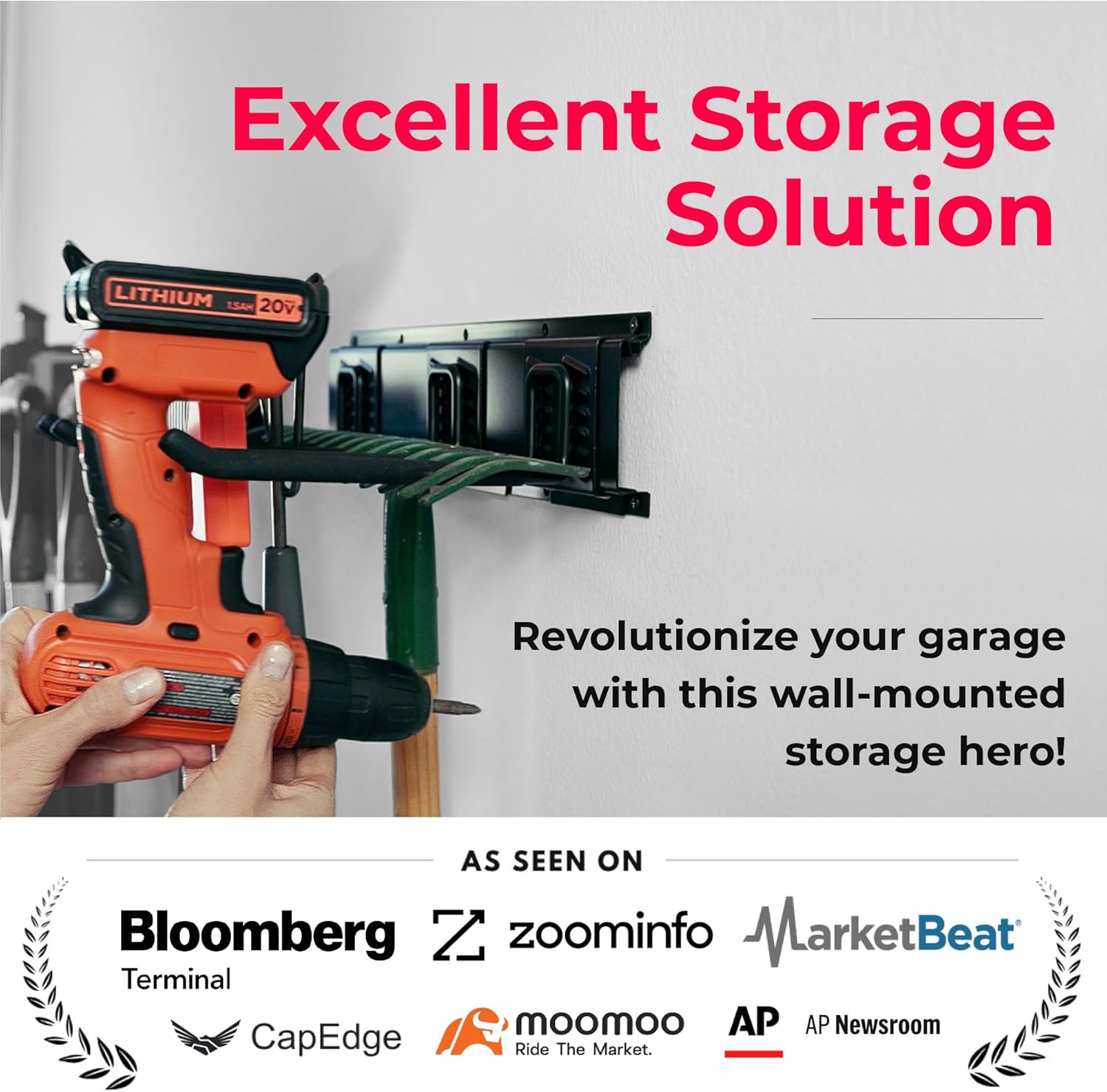 80-Inch Garage Tool Organizer  - Gardening Tools Images บทวิจารณ์และราคา
