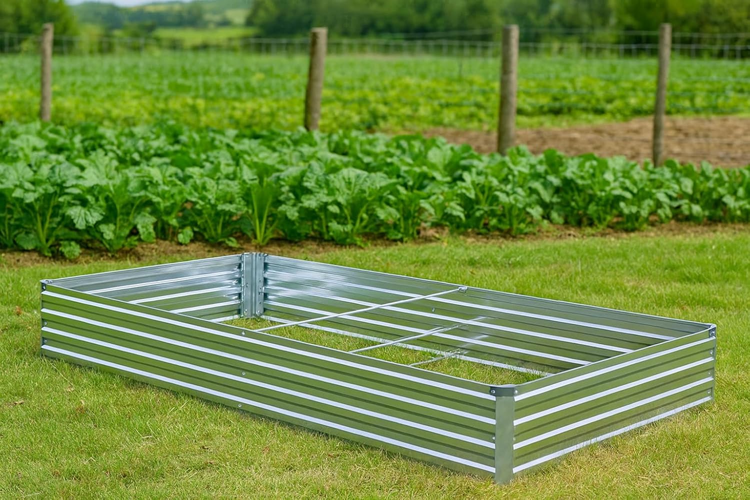 2 Pack Galvanized Raised Garde - Gardening Tools Images บทวิจารณ์และราคา