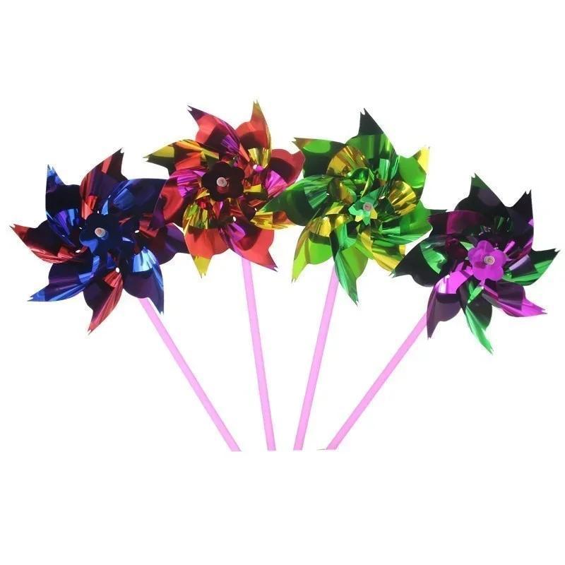 6Pcs Plastic Windmill Pinwheel - Gardening Tools Toys บทวิจารณ์และราคา