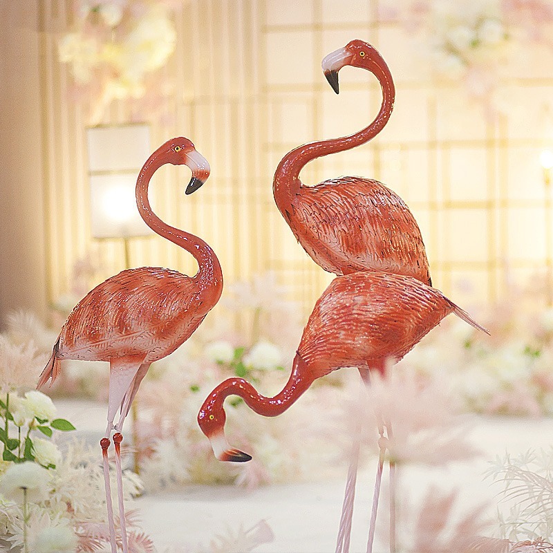 Flamingo Garden Ornament Outdo - Gardening Tools Photo บทวิจารณ์และราคา