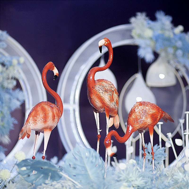 Flamingo Garden Ornament Outdo - Gardening Tools Photo บทวิจารณ์และราคา