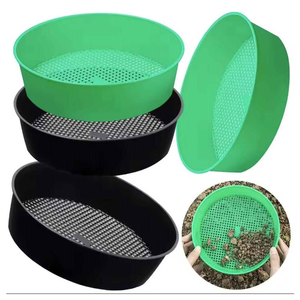 Round Plastic Soil Sifter Tool - Gardening Tools Needed บทวิจารณ์และราคา