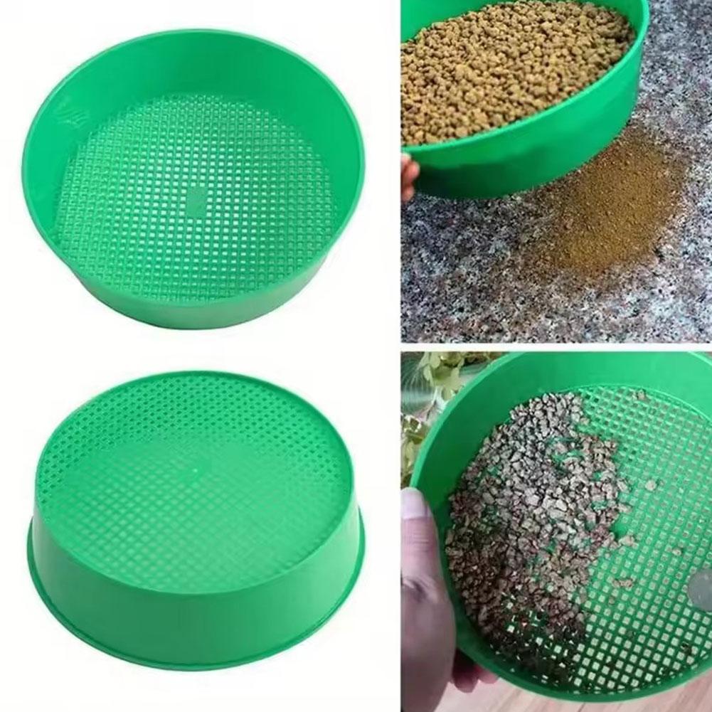 Round Plastic Soil Sifter Tool - Gardening Tools Needed บทวิจารณ์และราคา