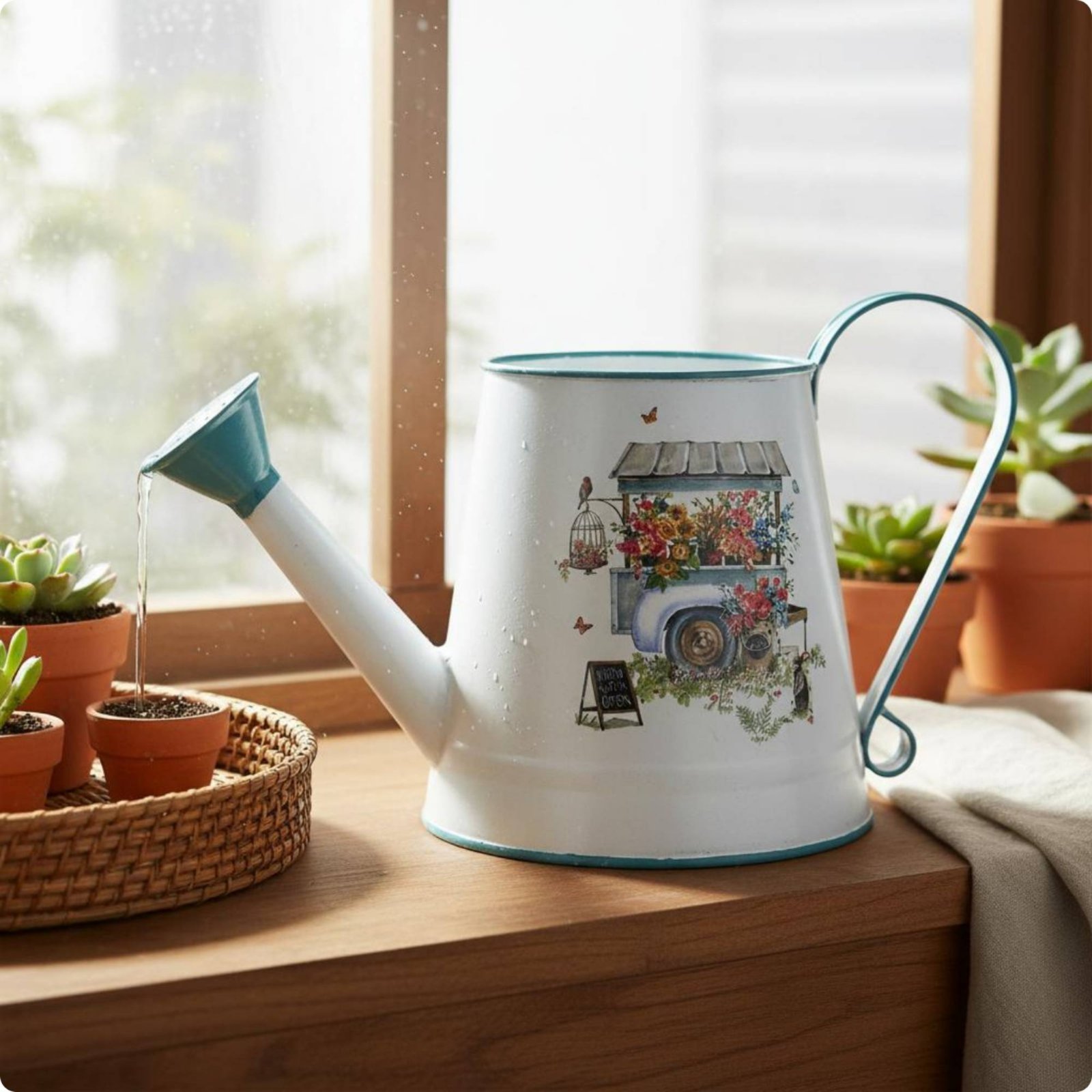 Long Spout Watering Can Rustic - Watering Can Long Spout บทวิจารณ์และราคา