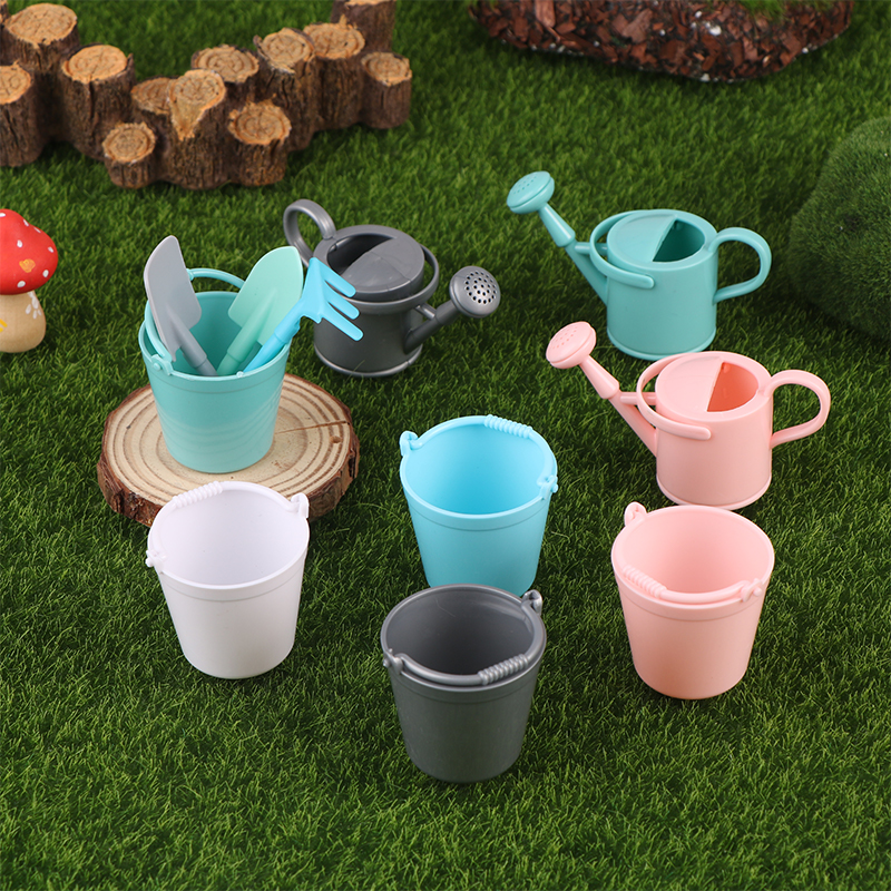 1:12 Dollhouse Miniature Water - Gardening Tools Toys บทวิจารณ์และราคา