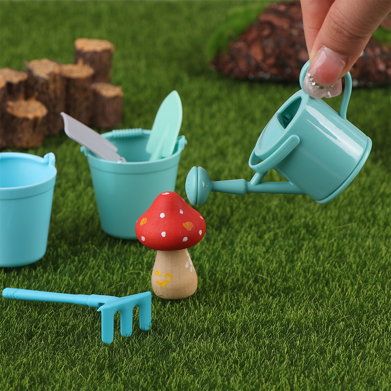 1:12 Dollhouse Miniature Water - Gardening Tools Toys บทวิจารณ์และราคา