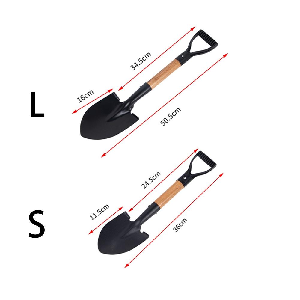 36cm Garden Shovel WIth Wooden - Gardening Tools For 10 Year Olds บทวิจารณ์และราคา